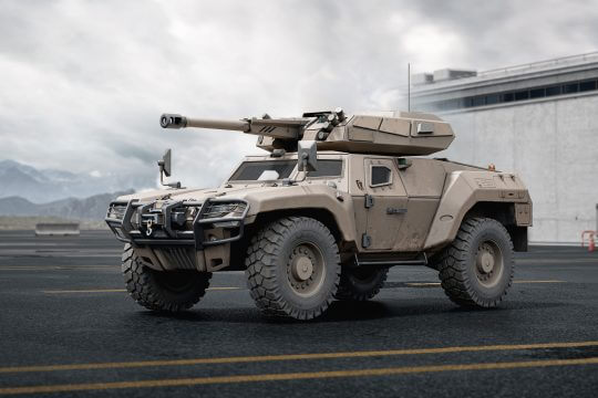 FSV Wheeled Tank Destroyer Delta Force